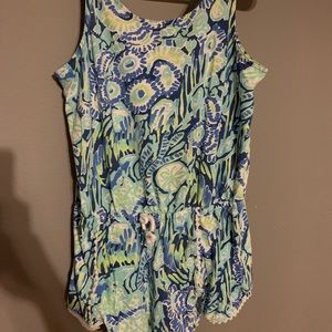 Lilly Pulitzer Girls Tank Top Romper